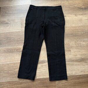 White House Black Market Black Ankle Trousers - Size 8